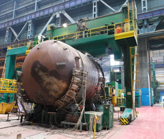 Atommash manufactured the Lower semi-vessel of a nuclear reactor for unit No. 8 of Tianwan NPS